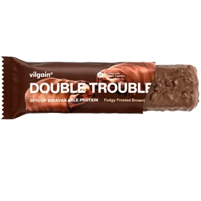 Vilgain Double Trouble Protein Bar Dvojitá čokoláda 55g